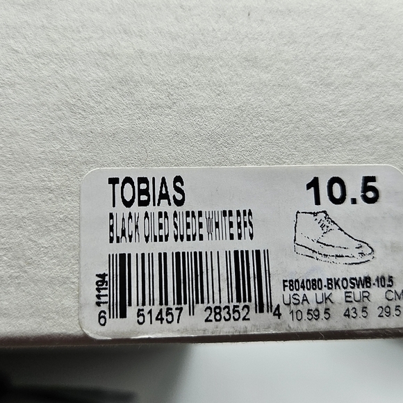 NWB Mens Roan Tobias suede loafers size 10.5 - Picture 14 of 16